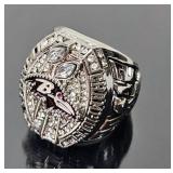 2012 Ravens Super Bowl XLVII Replica Ring