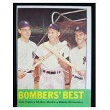 1963T #173 Bomberï¿½s Best Mantle, Tresh Richardson