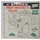 Sealed 'Bawdy Songs Goes to College' LP -