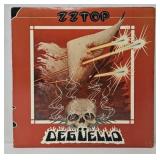 ZZ Top 'Deguello' LP Record -
