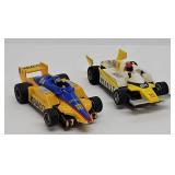 (2) Tyco Formula 1 HO Slot Cars