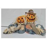 Halloween Pumpkin Couple Lighted Motion Display
