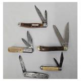 (5) Vintage Pocket Knives