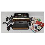 Atari CX-2600 Game System w/40 Games & Access.