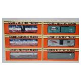 Train - (6) c1995-96 Lionel O-Gauge Boxcars (MIB)