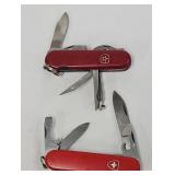 (2) Swiss Army Type Pocket Knives