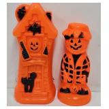 (2) Halloween Blow Molds