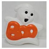 Lighted 14ï¿½ High Halloween Ghost  Blow Mold