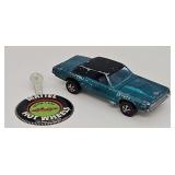 1968 Hot Wheels Redline Aqua Custom T-Bird