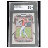 2023 Panini Prizm Justin Crawford Baseball Card