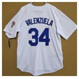 LA Dodgers Fernando Valenzuela Baseball Jersey