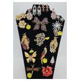 21 pc High Quality Mid Century Jewelry