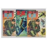 (3) 1965 Whitman GI Joe Coloring Books