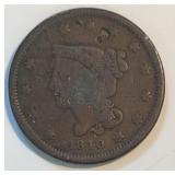 Coin - 1840 Large Cent