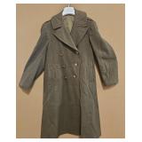 WWII Melton Wool Dbl Breasted Overcoat