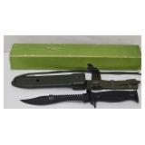 Aitor Spanish Army Combat Knife w/Sheath & OB