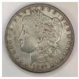 Coin - 1887 Morgan Silver Dollar