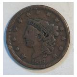 Coin - 1838 Large Cent