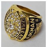 1992 Cowboys Super Bowl XXVII Replica Ring