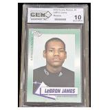 2002 Rookie Review #6 LeBron James R/C