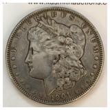 Coin - 1901 Morgan Silver Dollar