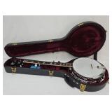 Vega V-244 5-String Banjo w/Fitted Hard Case