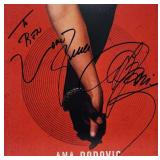 Autographed Ana Popovic LP Record