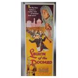 1958 'Legion of the Doomed' Insert Movie Poster