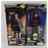 (2) Star Trek Collectors Series Action Figures