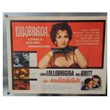 1960 'The Unfaithful' Half Sheet Movie Poster