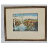 c1910's Wallace Nutting Hand Colored Photograph