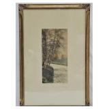 c1910's Wallace Nutting Hand Colored Photograph