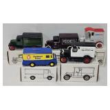 (5) Asst Die Cast Vehicle Coin Banks (MIB)