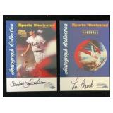 1999F SI Autograph Collection Brock & Harrelson