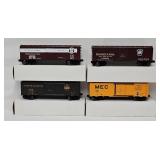 Train - (4) O-Gauge Weaver Freight Cars