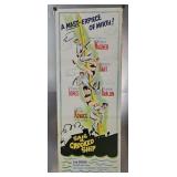 1961 'Sail a Crooked Ship' Insert Movie Poster