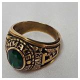 10KT Gold 1978 Emmaus High School Ring