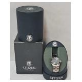 Citizen Eco-Drive WR-100 Wristwatch w/Orig Box