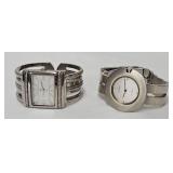 (2) Designer Quartz Wrist Watches (working)