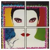 The Motels Martha Davis Autographed LP Record