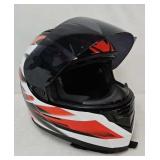 VCan VX Full Face Motorcycle Helmet (Size L)