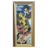 1941 'One Night in Lisbon' Insert Movie Poster