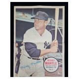 1967T #6 Mickey Mantle 5'x7' Poster