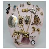 19 Pcs Costume Jewelry