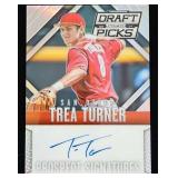 2014 Panini Prizm Trea Turner Rookie Autograph