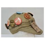 Fishing Hat w/(7) PA Fishing Licenses