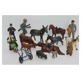 (15) c1930's-40's Die Cast Toys and Figures