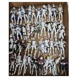 (52) c2002 Star Wars Stormtrooper 3 3/4' Figures