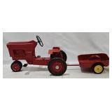 International Harvester Pedal Tractor & Wagon