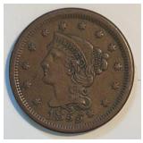 Coin - 1855 Large Cent